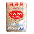 Pellets Swiss Wärme – granulés de conifères ENplus A1 Super Premium, palette de 70 sacs de 15 kg