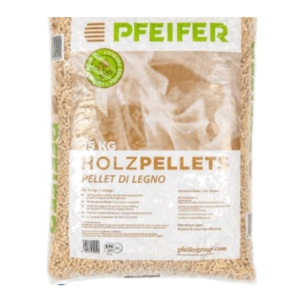 Pellets Pfeifer – granulés d'épicéa autrichien certifiés ENplus A1, sac 15 kg (BN-56NHB120)