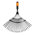 Balai à feuilles Fiskars QuikFit – 20 doigts en métal, largeur 43 cm, sans manche (1000644)