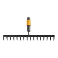 Râteau universel Fiskars QuikFit – 16 dents en acier trempé, sans manche (1000654)
