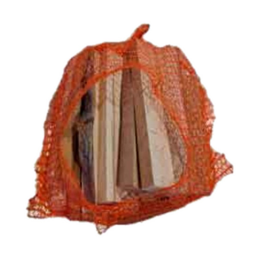 Allume-feu en bois – bûchettes d'allumage 25 cm, filet de 3 kg (BN- 26499123)