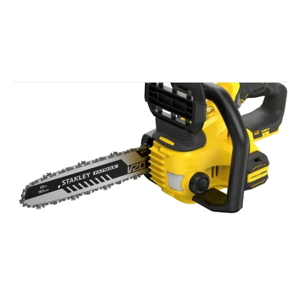 Tronçonneuse sans fil Stanley FATMAX V20 18 V – guide 30 cm, sans batterie ni chargeur (SFMCCS630B-XJ)