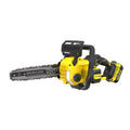 Tronçonneuse sans fil Stanley 18 V brushless – guide 30 cm, batterie 4,0 Ah + chargeur (SFMCCS730M1-QW)
